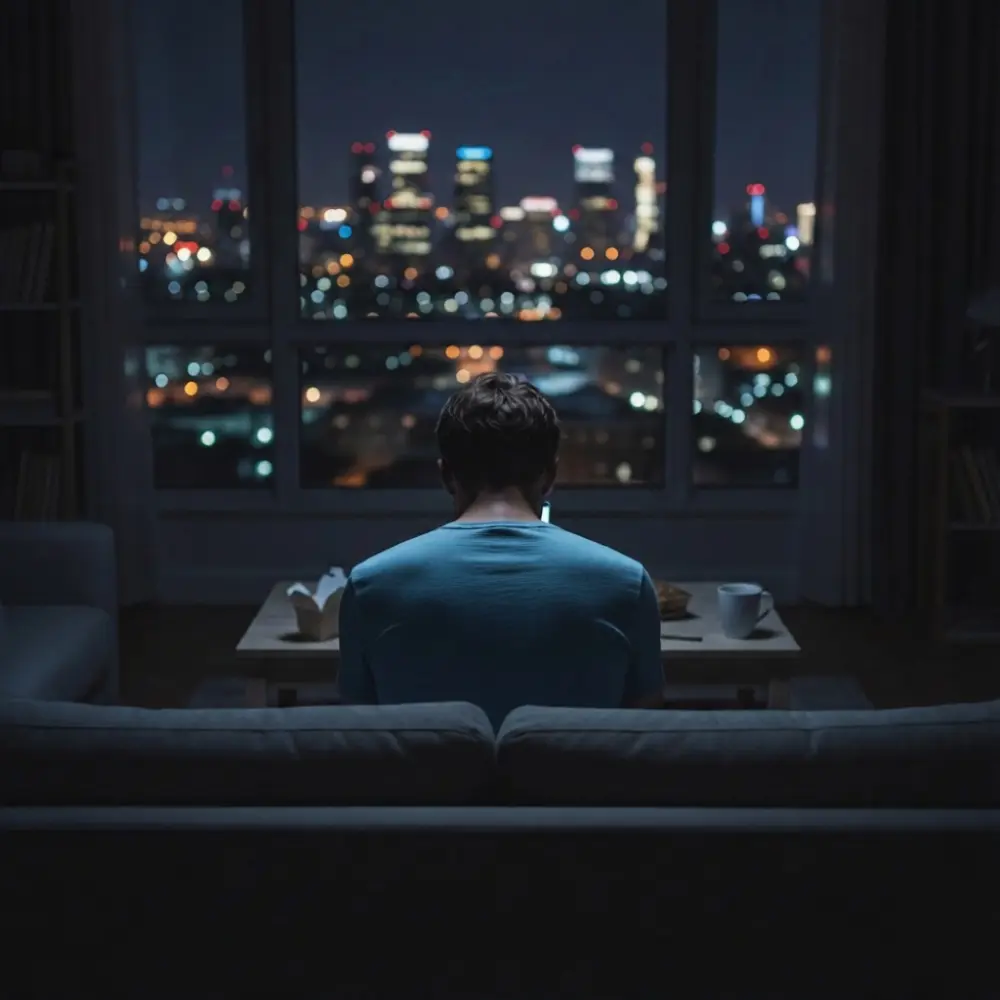 Person spending too much time on phone